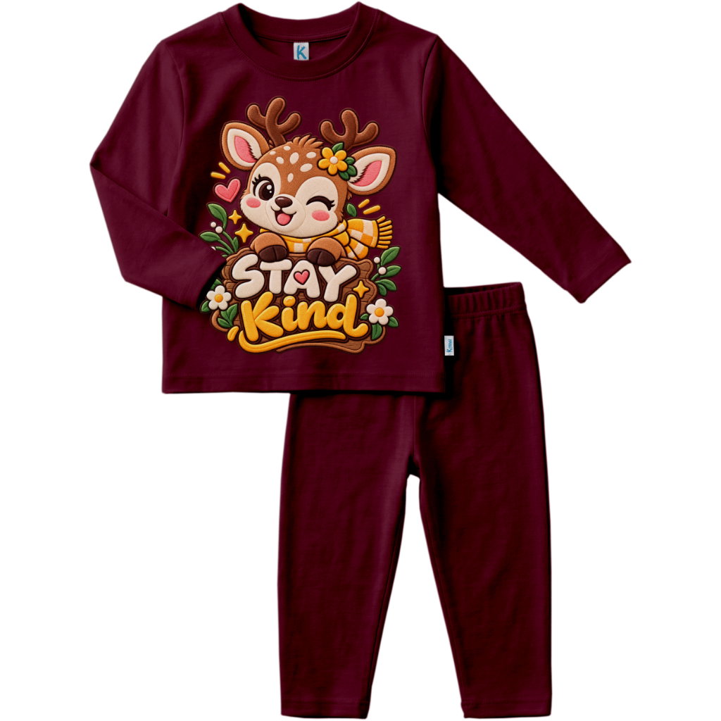 SETELAN PANJANG SERIES ANIMAL EMBRODIERY STAY KIND_0