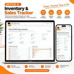 Inventory & Sales Tracker System (Web App)
