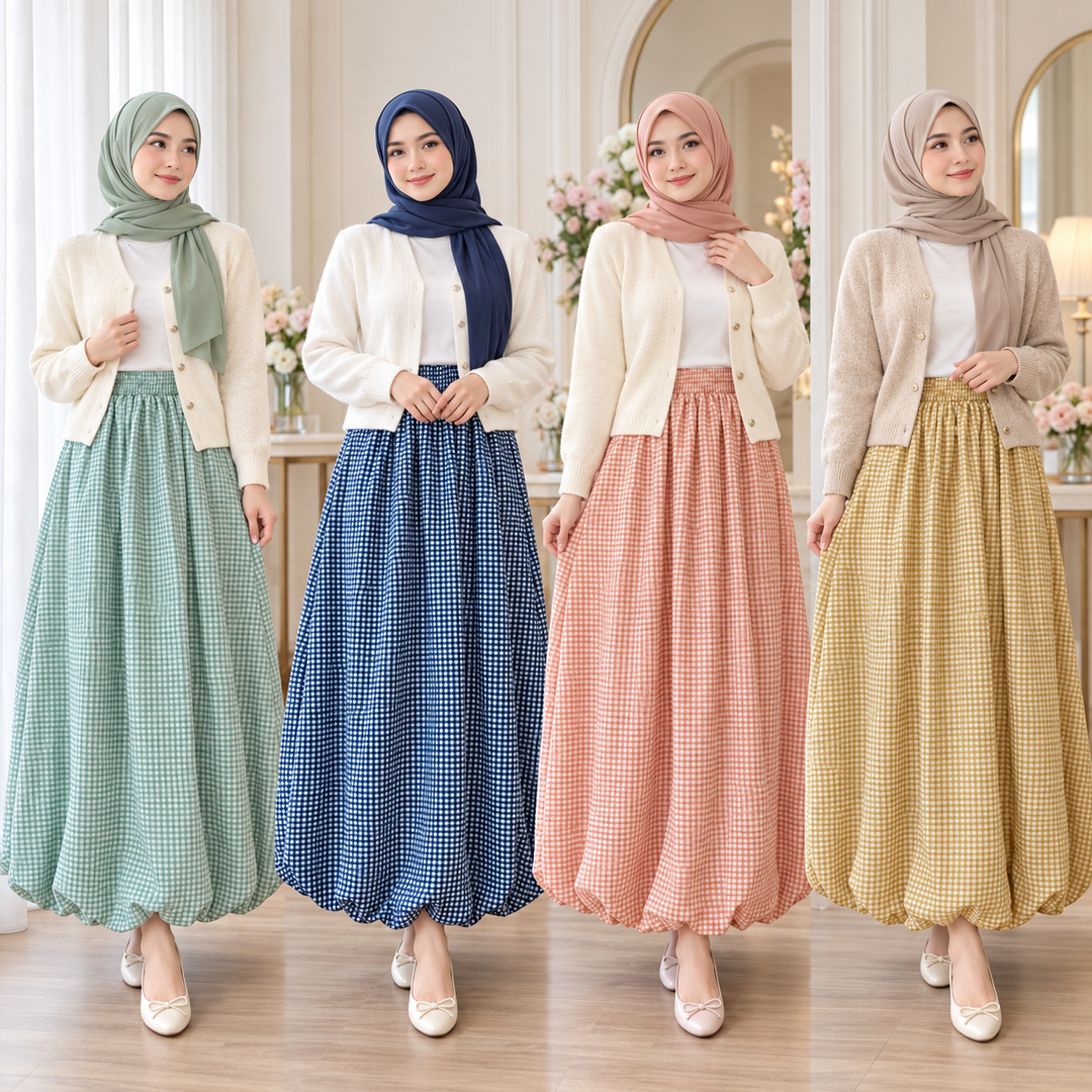 🧺 Bubble Picnic Skirt