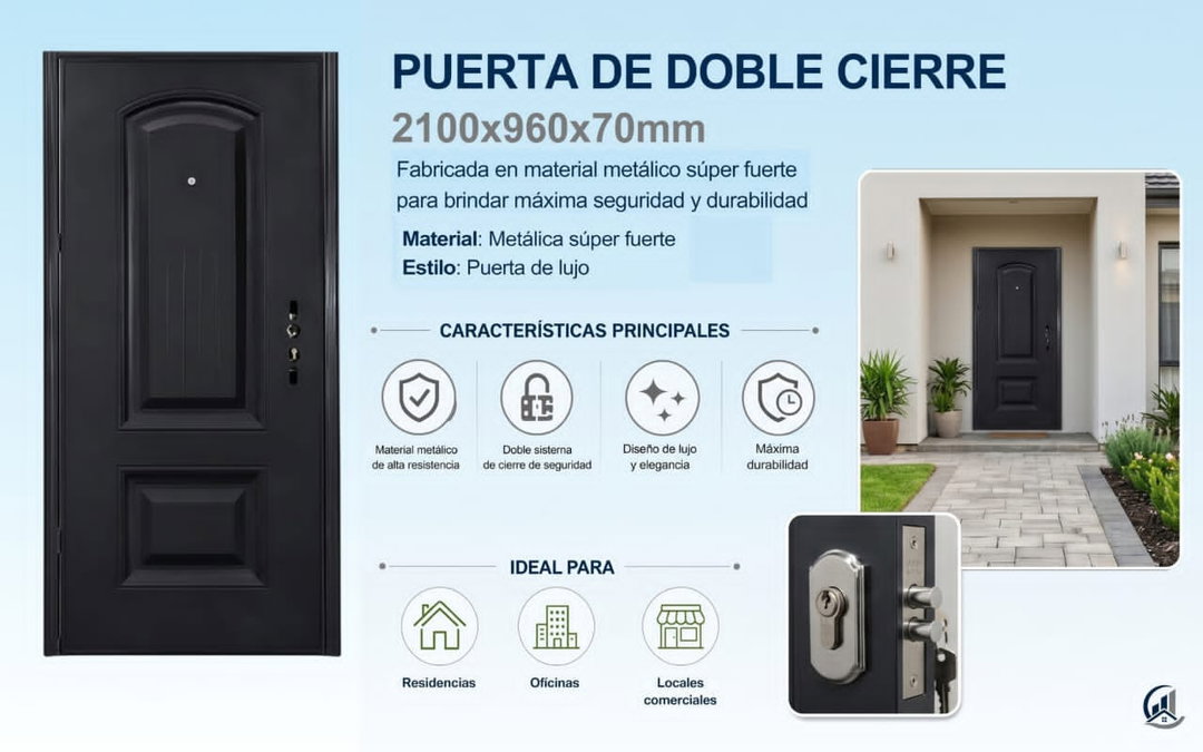Puerta de doble cierre