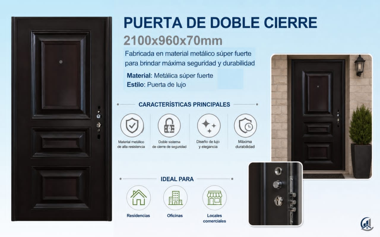 Puerta de doble cierre _0