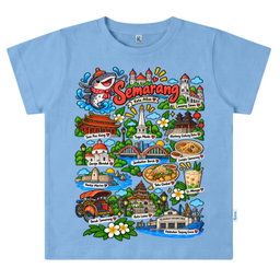 KAOS ATASAN PENDEK SERIES IKON KOTA SEMARANG