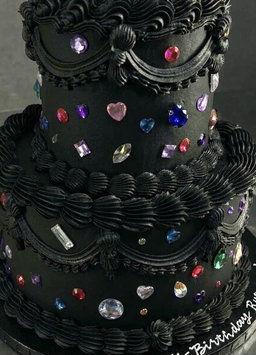 BeDazzled Glitter Tier Cake.