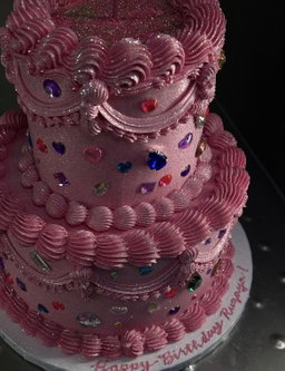 BeDazzled Glitter Tier Cake