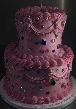 BeDazzled Glitter Tier Cake