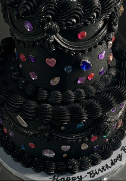BeDazzled Glitter Tier Cake.