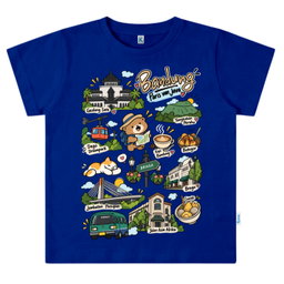 KAOS ATASAN PENDEK SERIES IKON KOTA BANDUNG