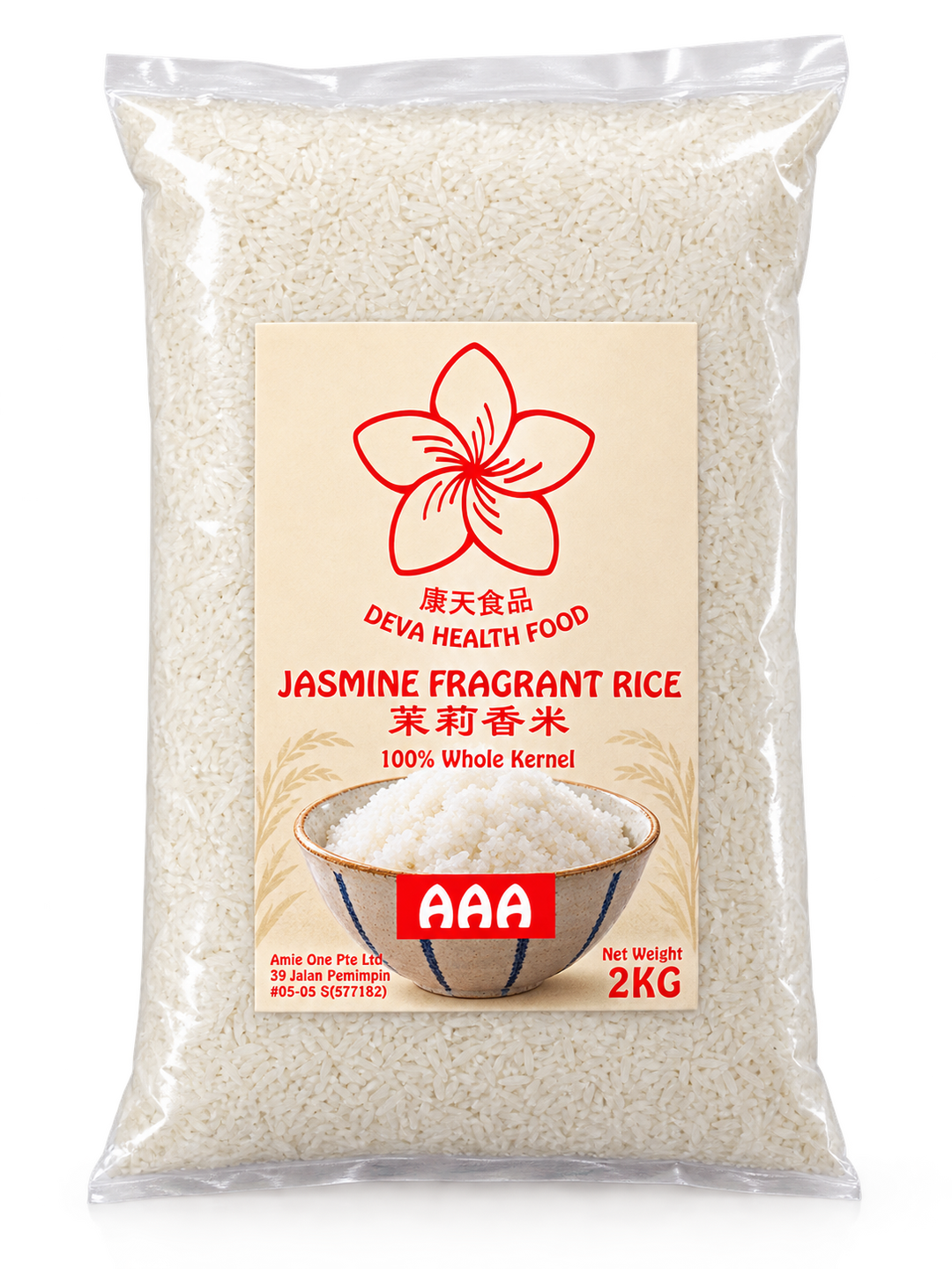 Jasmine Fragrant Rice 2kg