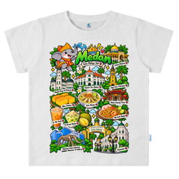 KAOS ATASAN PENDEK SERIES IKON KOTA MEDAN