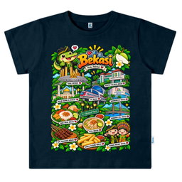 KAOS ATASAN PENDEK SERIES IKON KOTA BEKASI