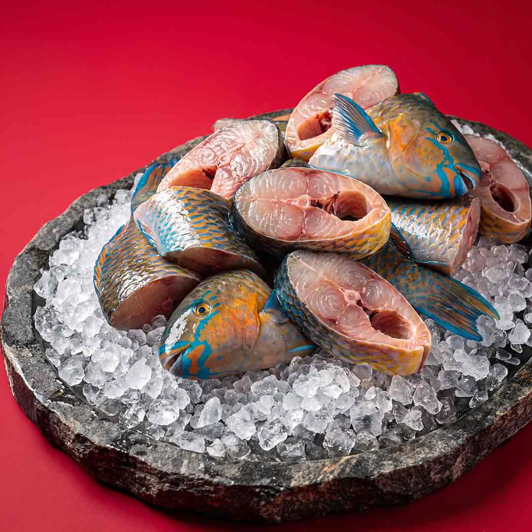Kili Meen / Parrotfish - Curry Cut