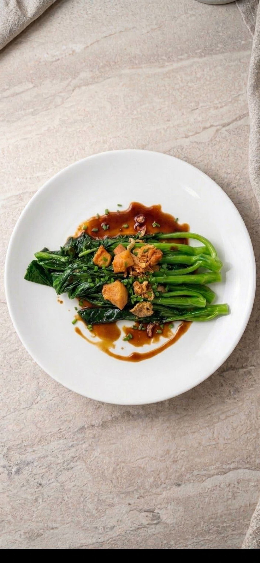Kailan with Pork Lard