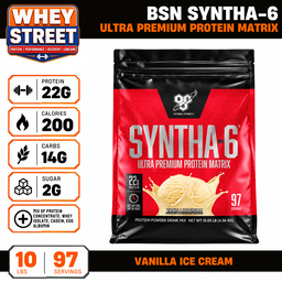 BSN Syntha 6 Protein Powder 10 LBS