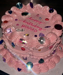 Round Bedazzled Cake