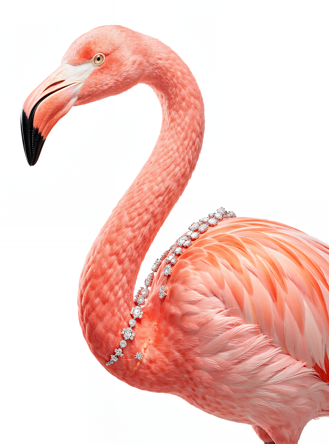 High Quality Digital Image of Flamingo