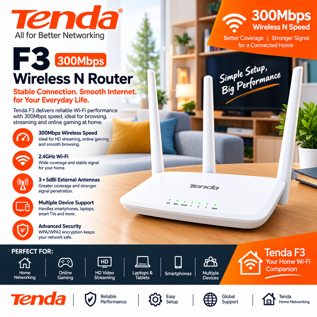 Tenda F3