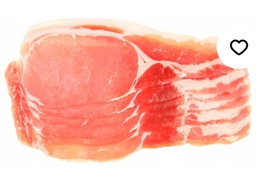 Mid cut bacon, 250g