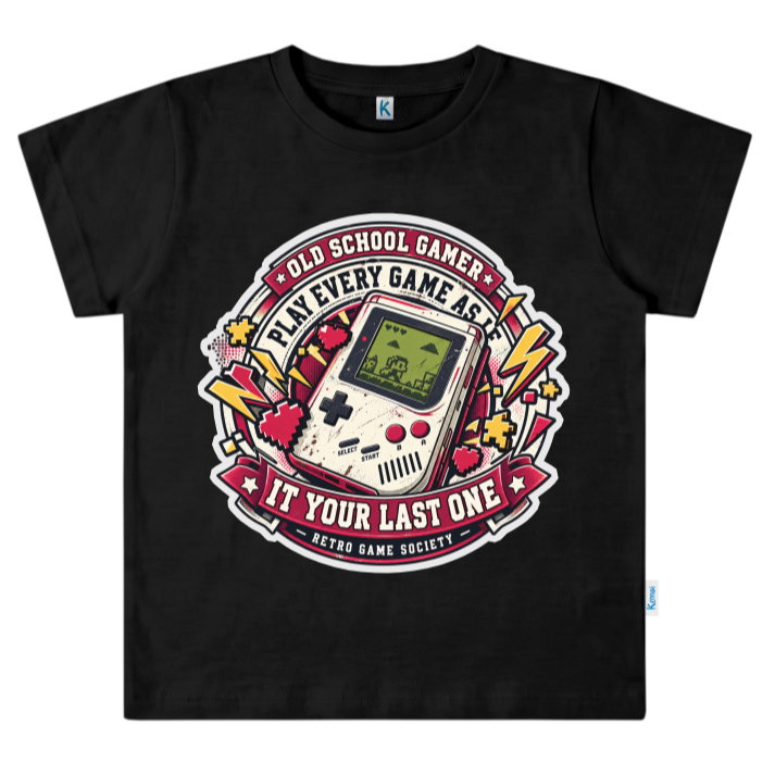 KAOS ATASAN PENDEK SERIES GAME OLD SCHOOL GAME_0