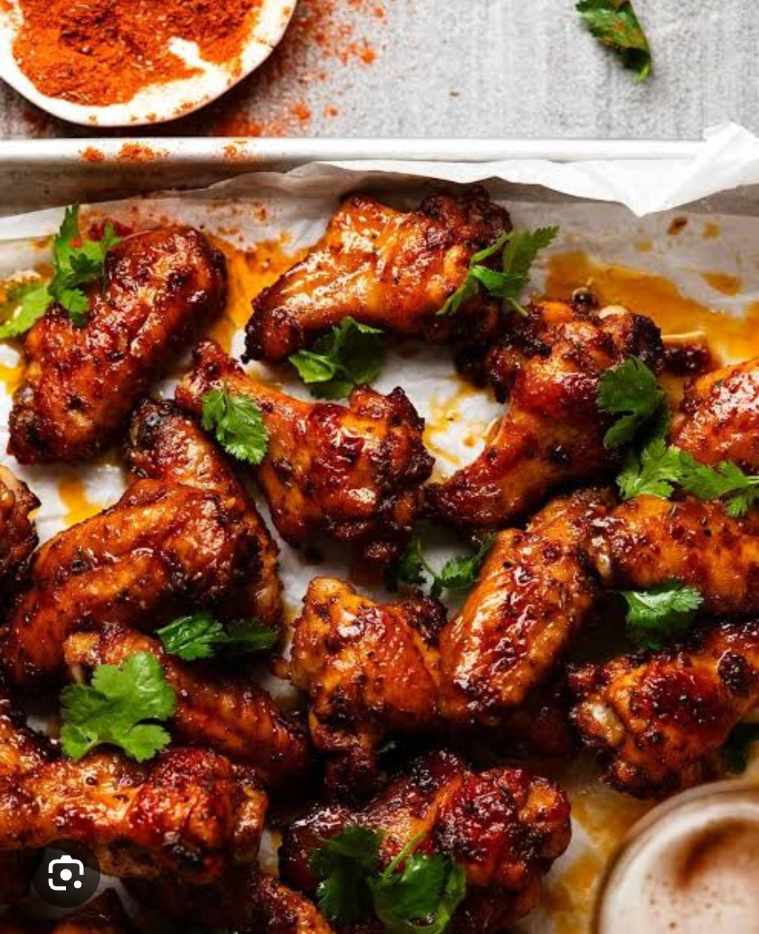 Marinated wings, 800g