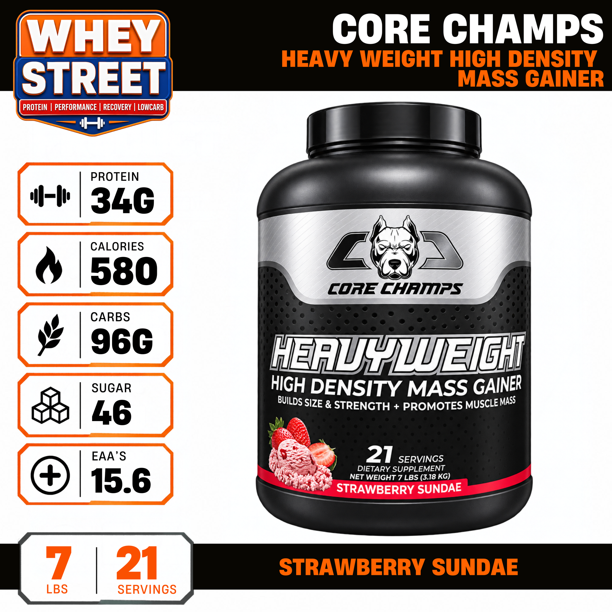 Core Champs Heavyweight High Density Mass Gainer 7lbs_3