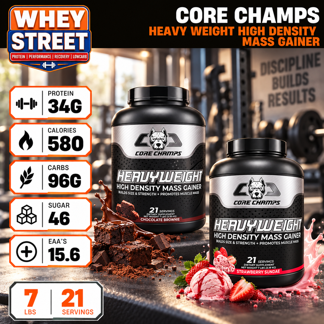 Core Champs Heavyweight High Density Mass Gainer 7lbs