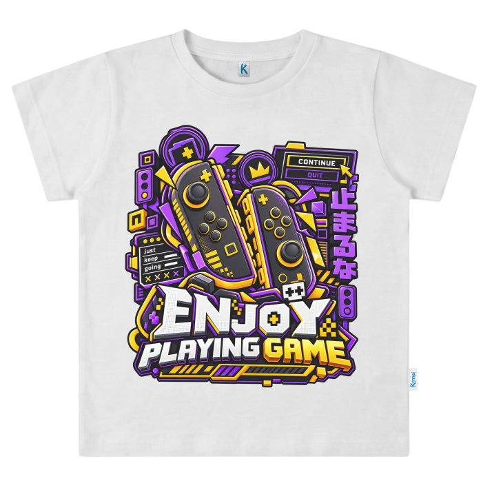 KAOS ATASAN PENDEK SERIES GAME ENJOY GAME