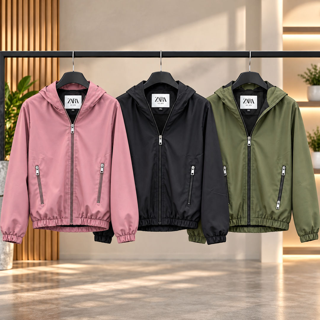 ZARA Urban Windbreaker Collection