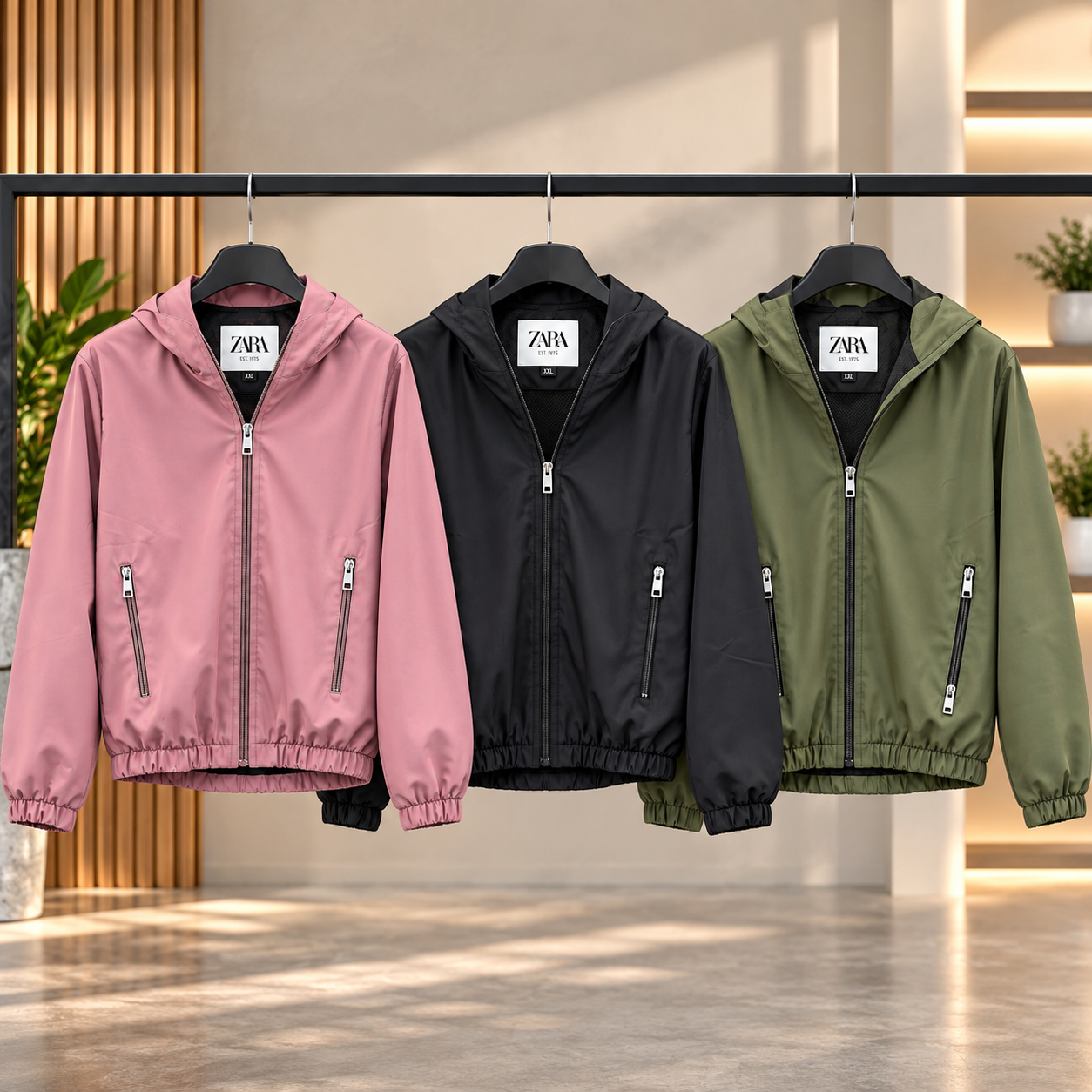 ZARA Urban Windbreaker Collection_0
