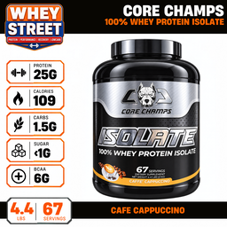 Core Champs 100% Whey Isolate 4.4 lb