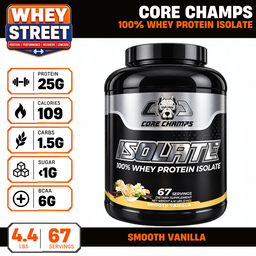 Core Champs 100% Whey Isolate 4.4 lb