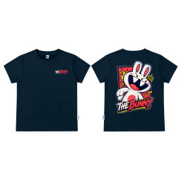 KAOS ATASAN PENDEK SERIES HUSTLE THE BUNNY