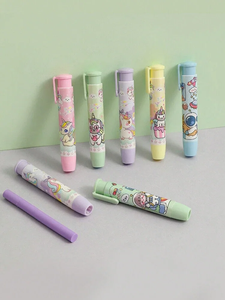 Pen-Shaped Erasers For Boys_0