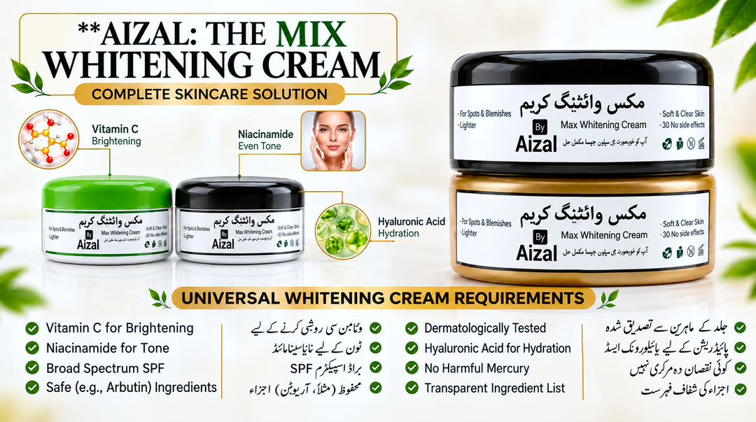 Mix Whitening Cream By Aizal
