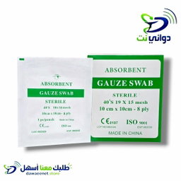 شاش معقم 10cm *10cm