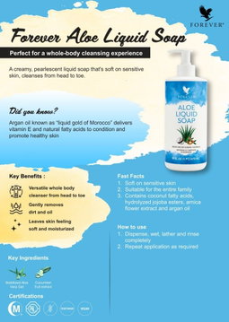 Forever Aloe Liquid Soap 