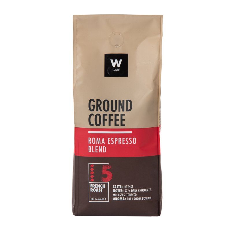 Woolies WCafe Roma Espresso Blend Ground Coffee 500 g_0