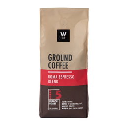 Woolies WCafe Roma Espresso Blend Ground Coffee 500 g