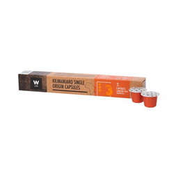 Woolies WCafe Kilimanjaro Single Origin Coffee Capsules 10 pcs