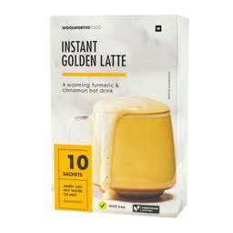 Woolies Instant Golden Latte 10 x 18 g