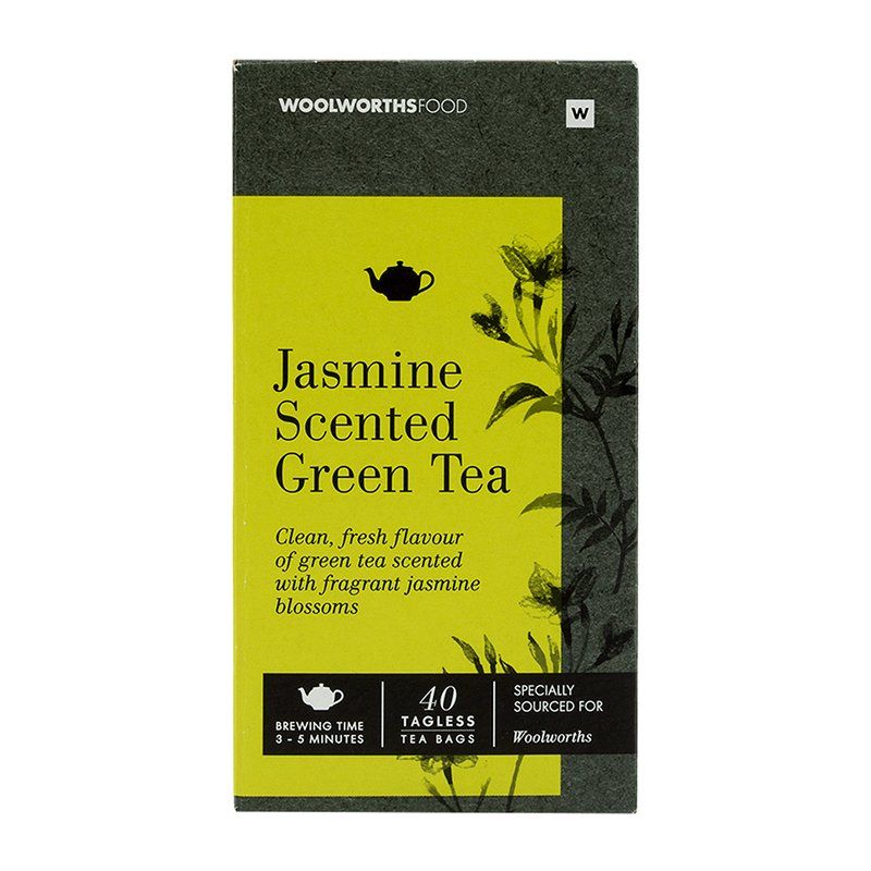Woolies Jasmine Scented Green Tea Bags 40 pk_0