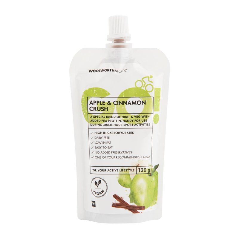 Woolies GO! Apple and Cinnamon Crush 120 g