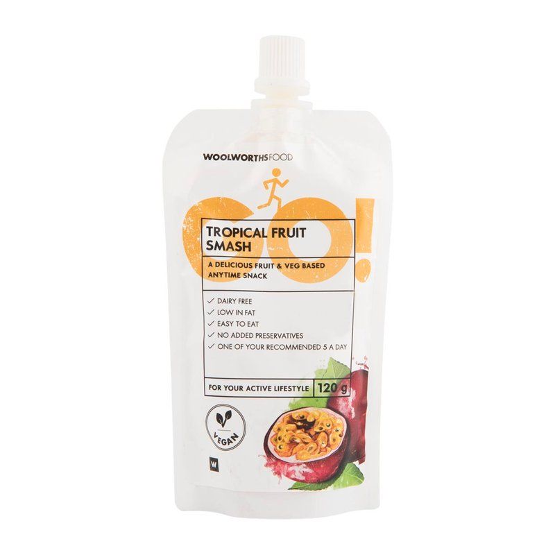 Woolies GO! Tropical Fruit Smash 120 g_0