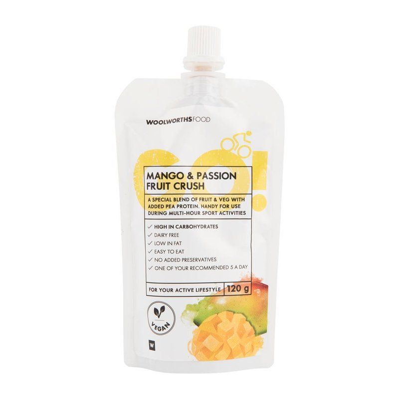 Woolies GO! Mango and Passion Fruit Crush 120 g_0