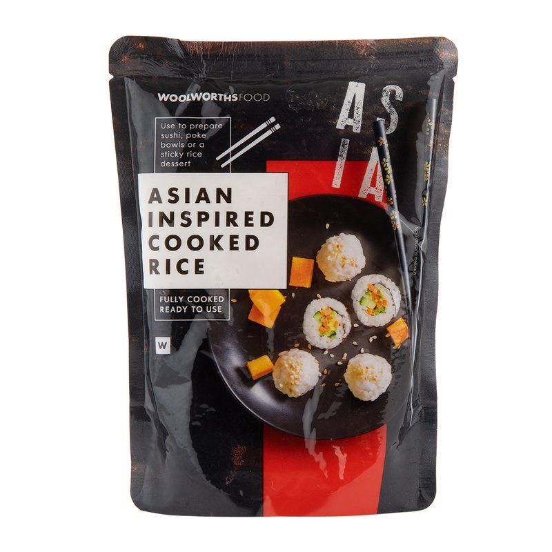 Woolies Asian Inspired Fully Cooked Rice 300 g