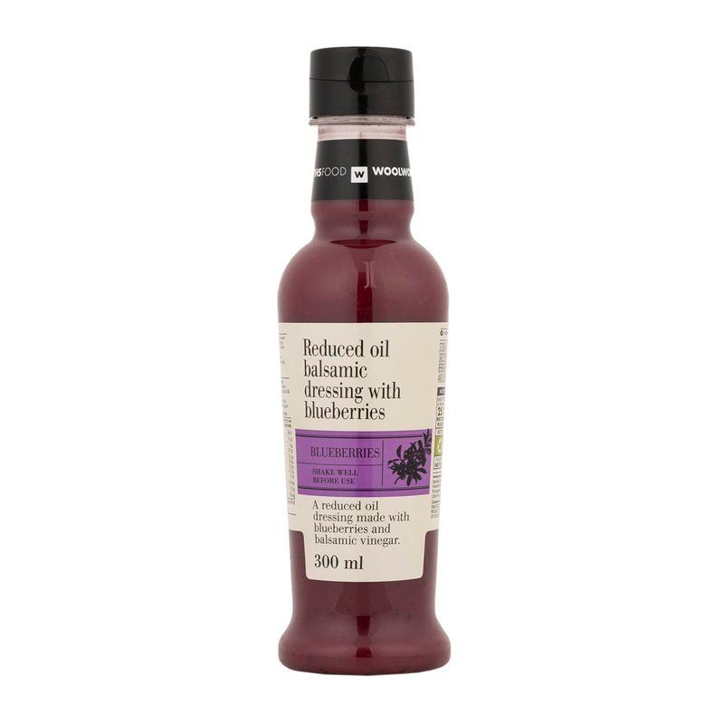 Woolies Reduced Oil Balsamic Dressing with Blueberries 300 ml_0