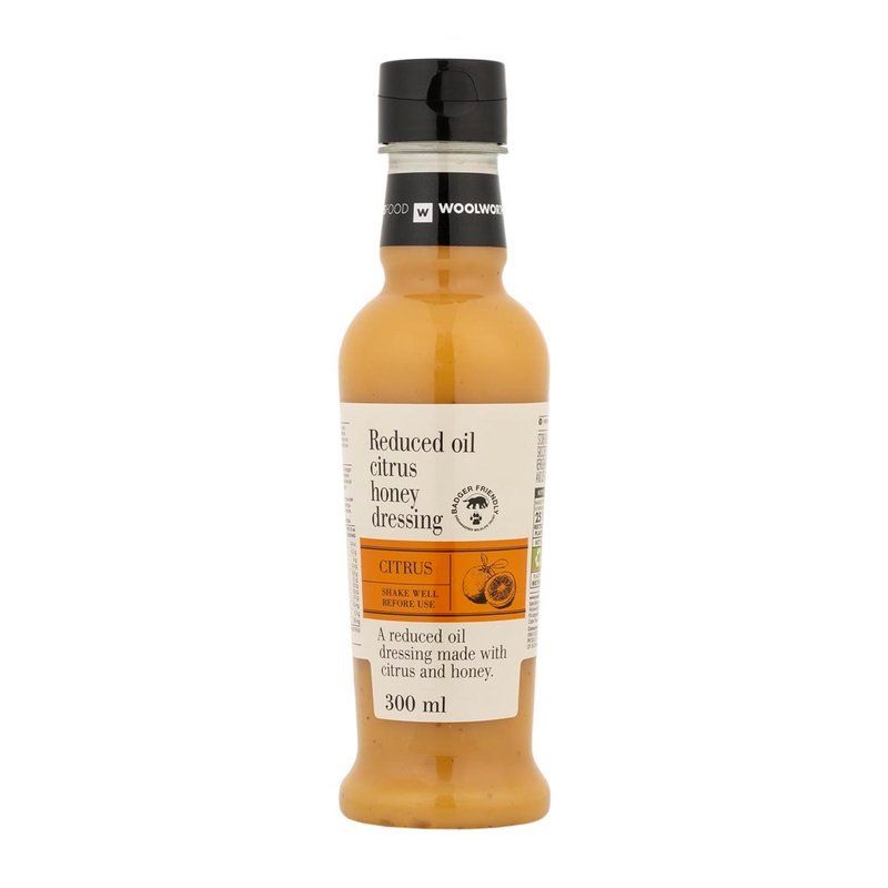 Woolies Reduced Oil Citrus Honey Dressing 300 ml_0