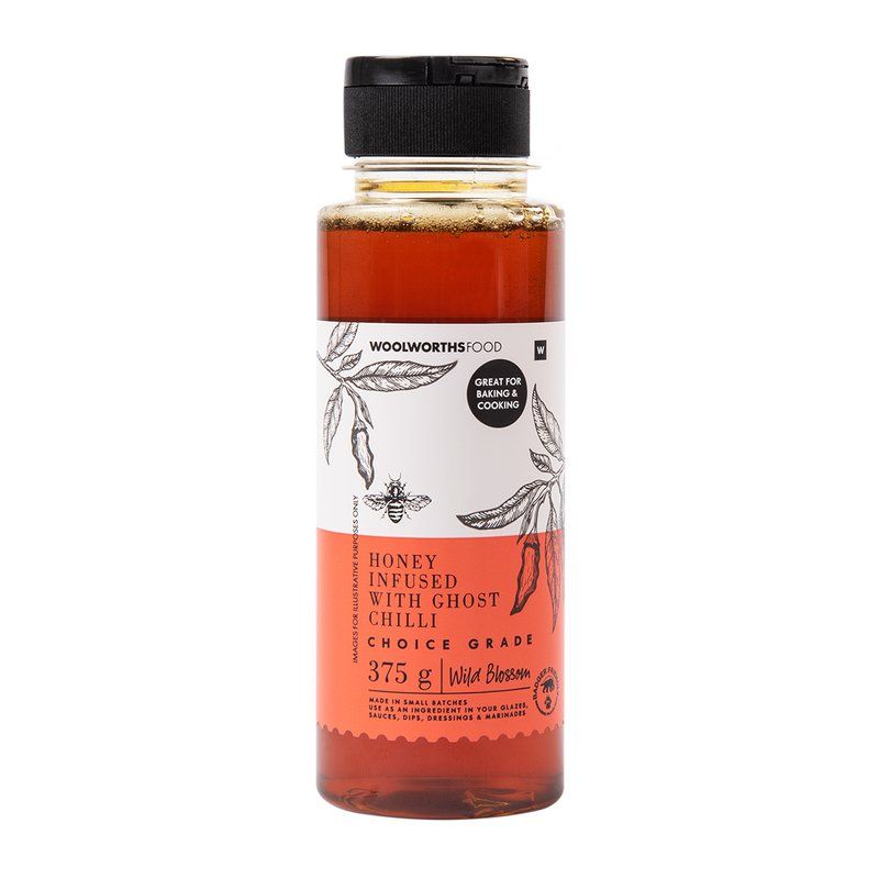 Woolies Honey Infused with Ghost Chilli 375 g_0