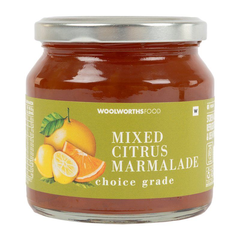 Woolies Mixed Citrus Marmalade 340 g