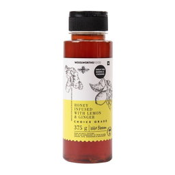 Woolies Honey Infused with Lemon and Ginger 375 g