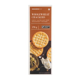Woolies Wholewheat Crackers 170 g